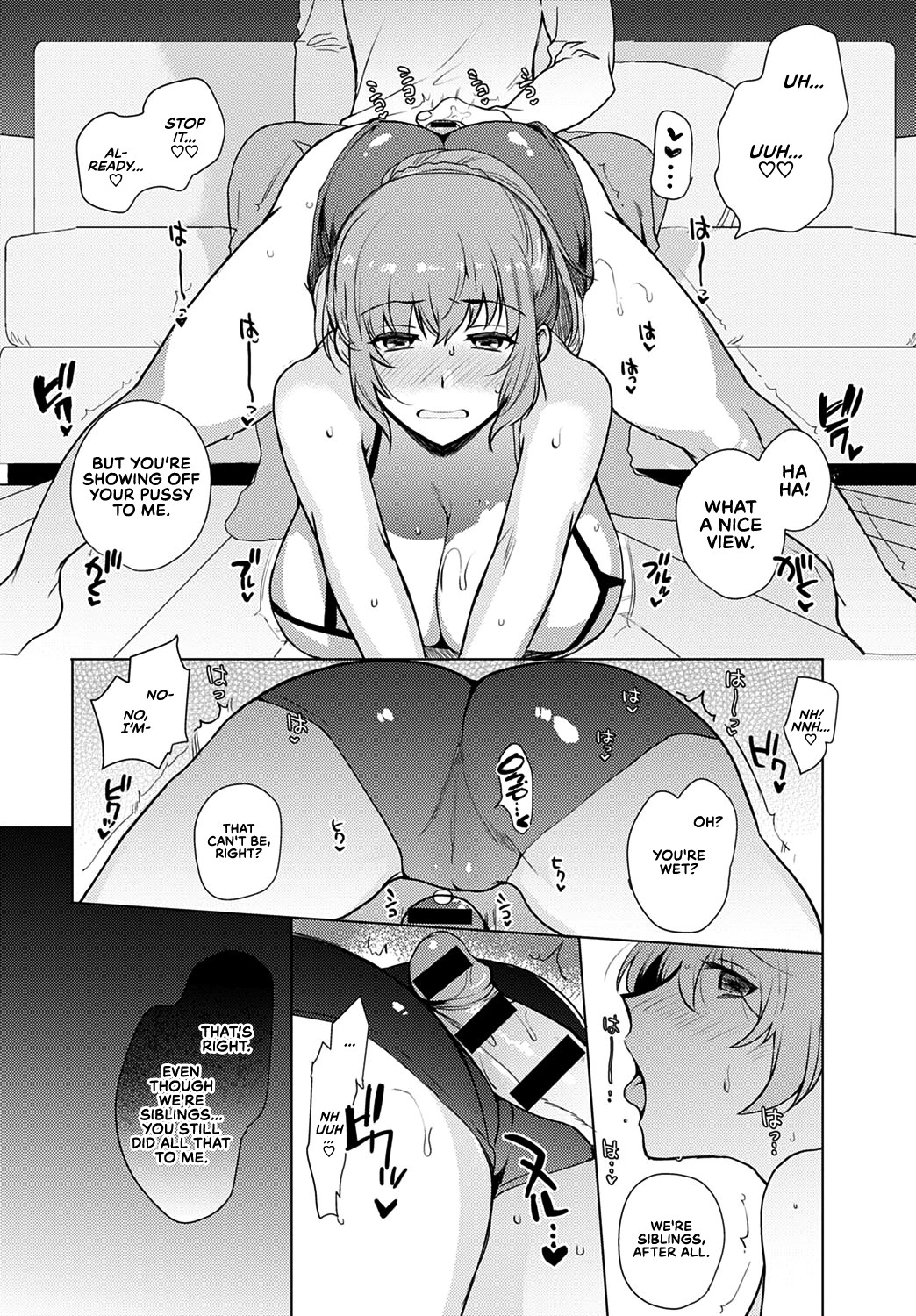 Hentai Manga Comic-Siblings Switch-Read-18